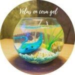 Vela artesanal en cera gel, una opción creativa para emprender con velas